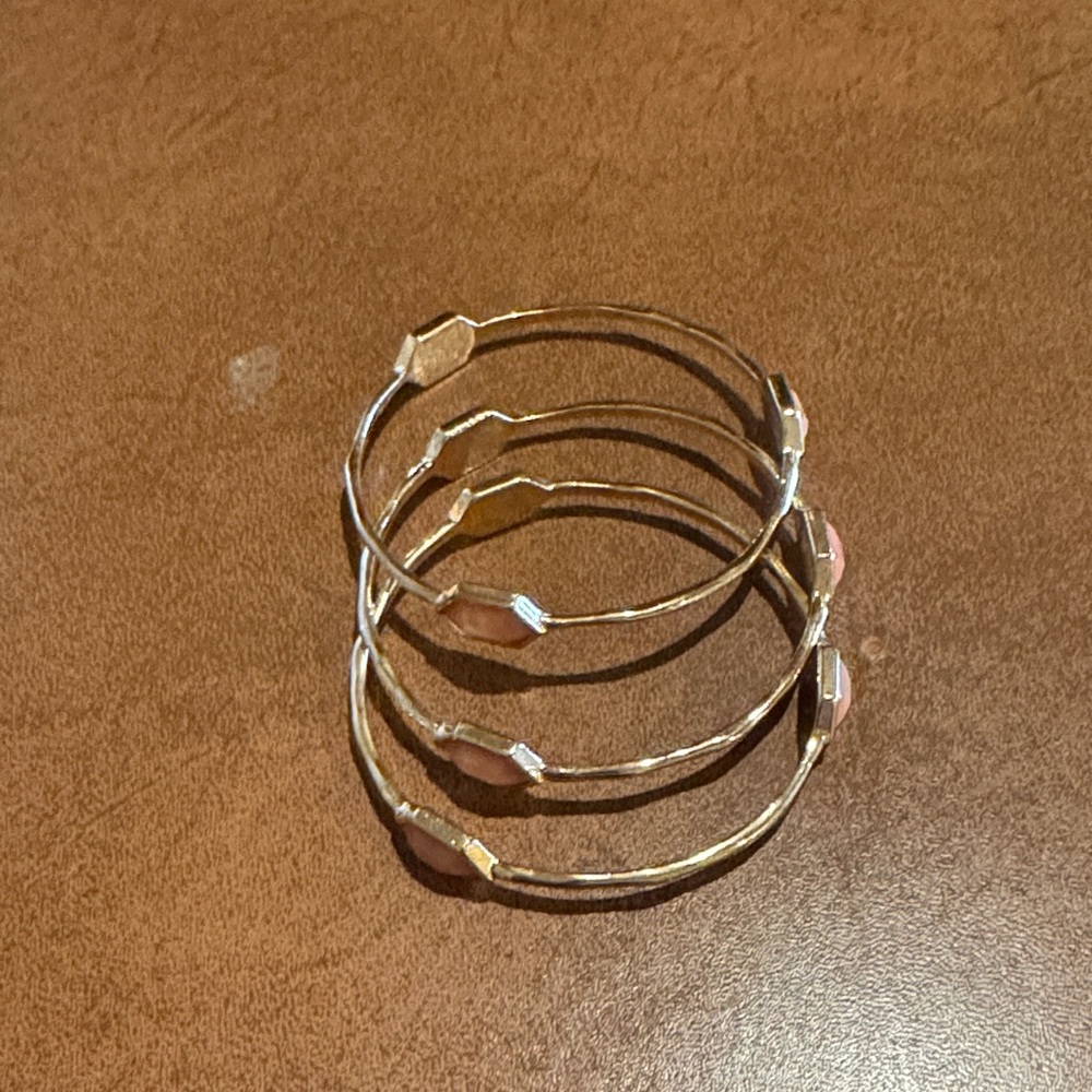 Elegant Gold Bangle Set